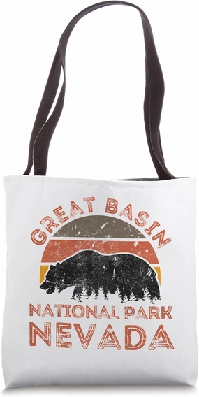 Great Basin Nevada Nature Hiking Bear Outdoors Tote Bag