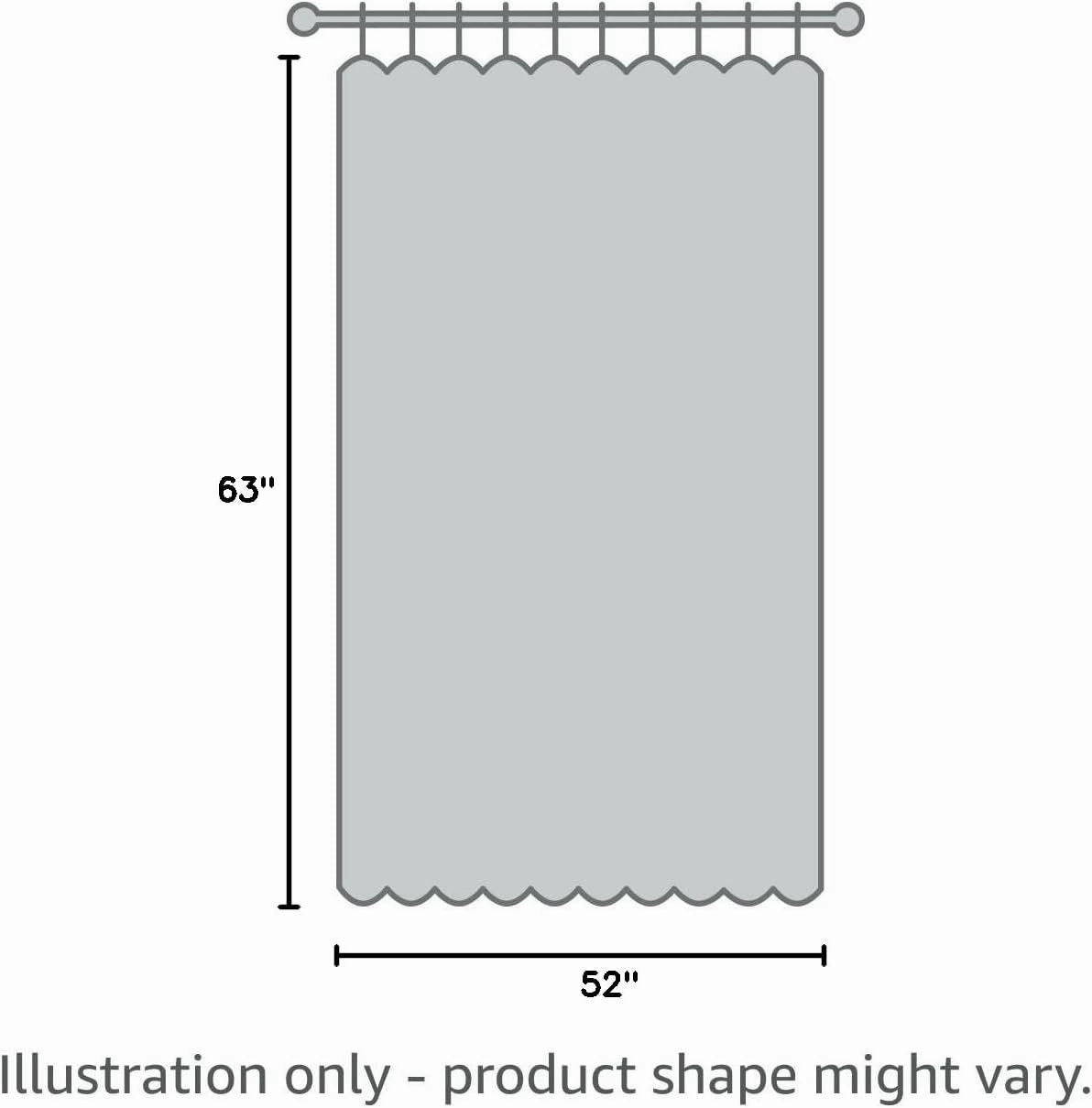 H.VERSAILTEX Blackout Curtains for Bedroom 63 Inches Length Thermal Insulated Birds Rustic Printed Curtain Drapes for Living Room Energy Efficient Room Darkening Home Decoration Pair 2 Panels, Taupe