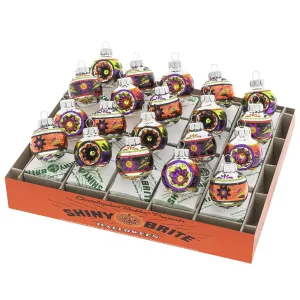 Halloween 20 Count 1.25" Half Reflector Half Rounds