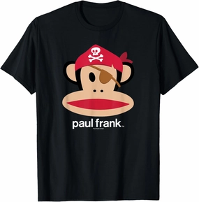 Halloween Julius Pirate Monkey Logo T-Shirt