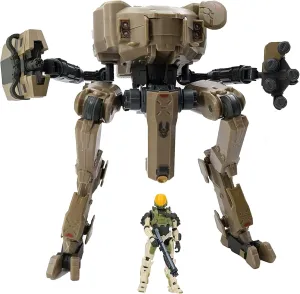 HALO Deluxe Figure - UNSC Mantis and Spartan EVA - Armor Defense System - Build Out Your Universe