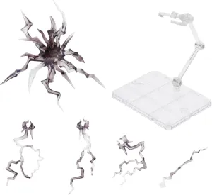 Happyyami Ction Figure Stand Set Doll Model Support Stand Plastic Doll Figure Stand Effects Display Rack for Action Figures