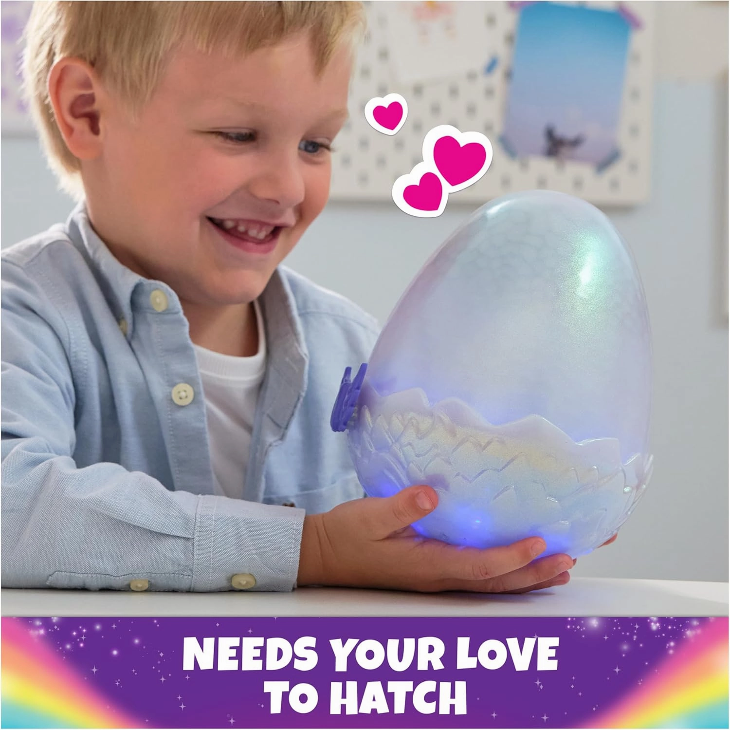 Hatchimals Alive, Mystery Hatch Draggle, Surprise Interactive Toy & Egg with Mist, Lights & Sounds (Styles May Vary), Kids Toys for Girls & Boys