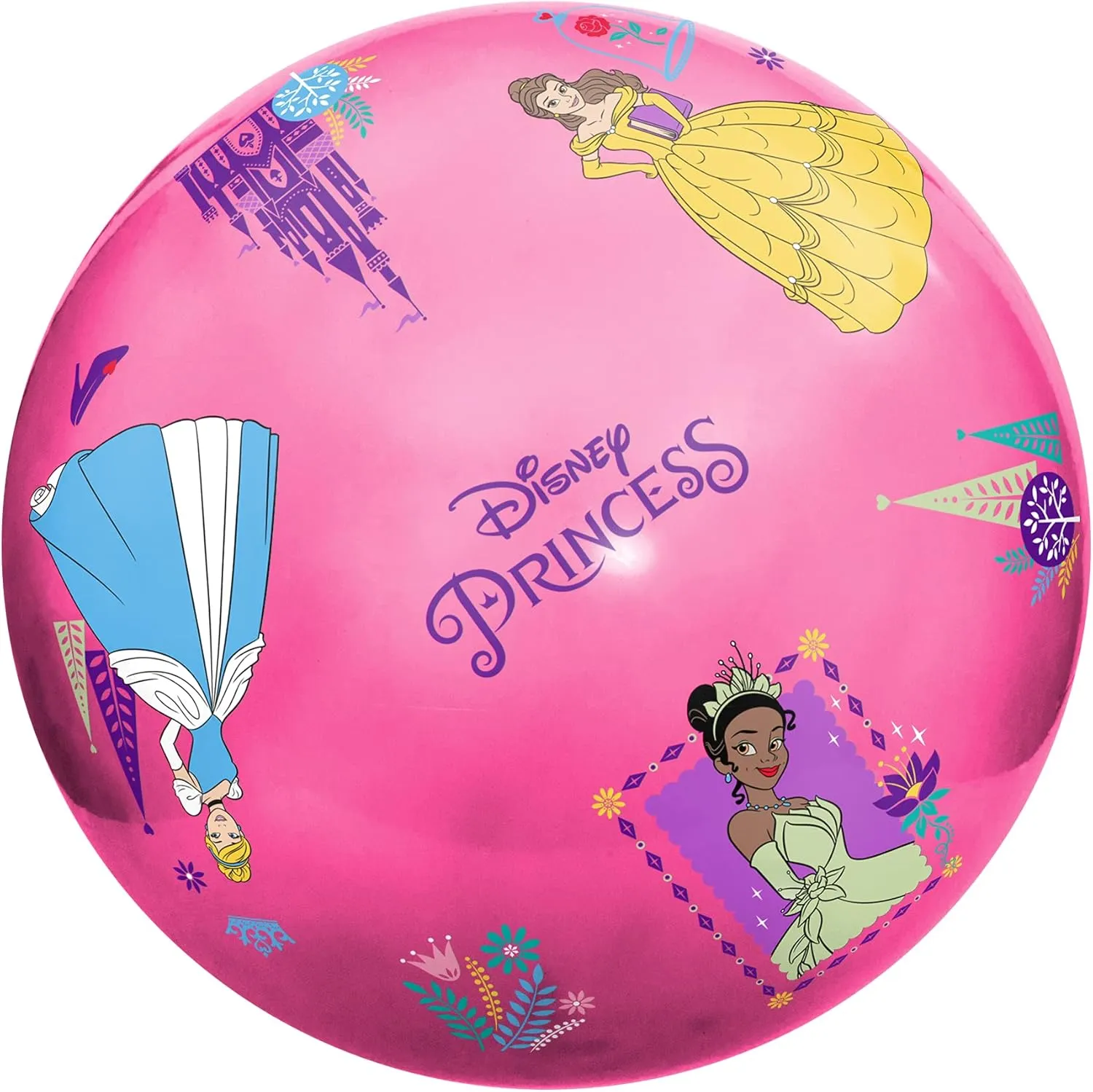 Hedstrom 20 inch Super Bouncing Ball with Pump, Disney Princess, 54-0705BX