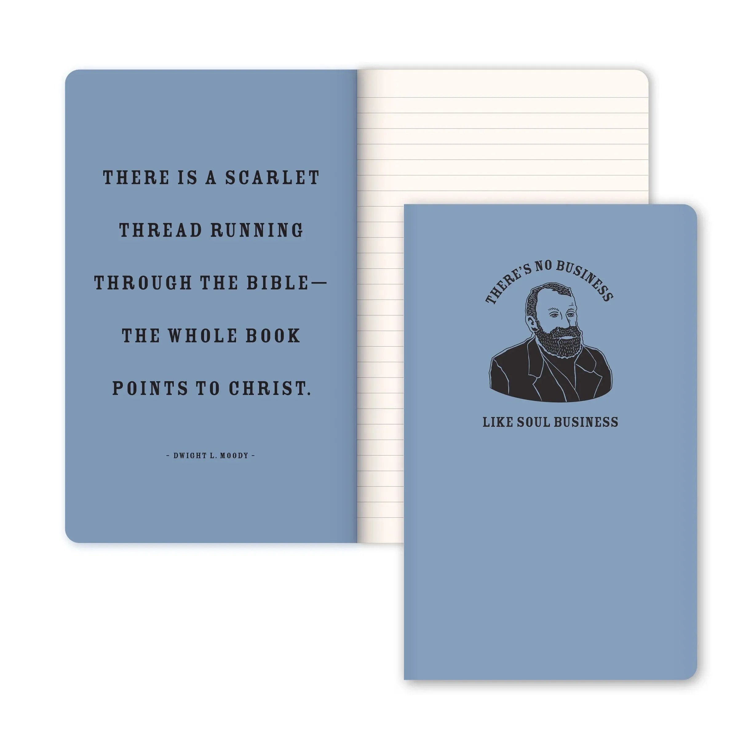 Heroes from Church History - 1800s (Spurgeon and Moody) Journal 2-Pack