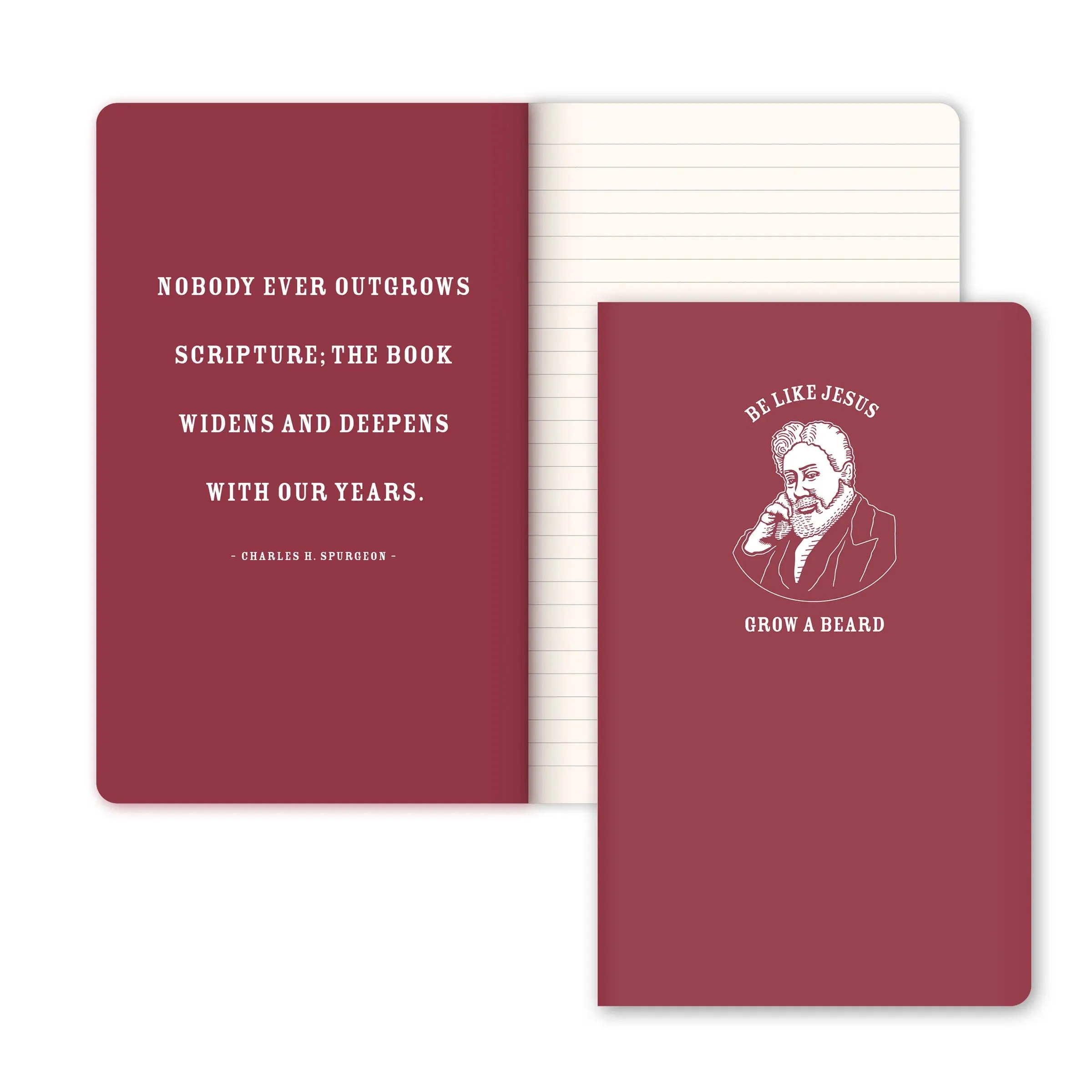 Heroes from Church History - 1800s (Spurgeon and Moody) Journal 2-Pack