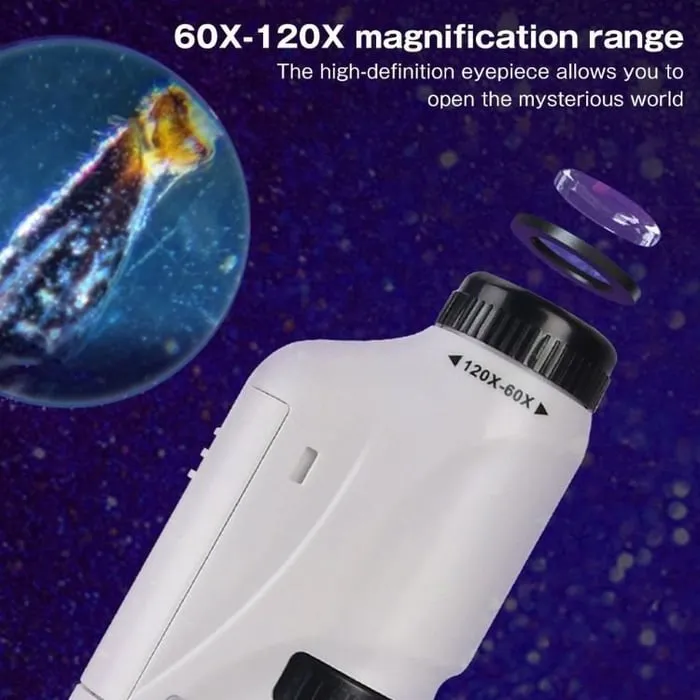 Hot Sale🎁🔥 50% Off - Kid's Portable Pocket Microscope