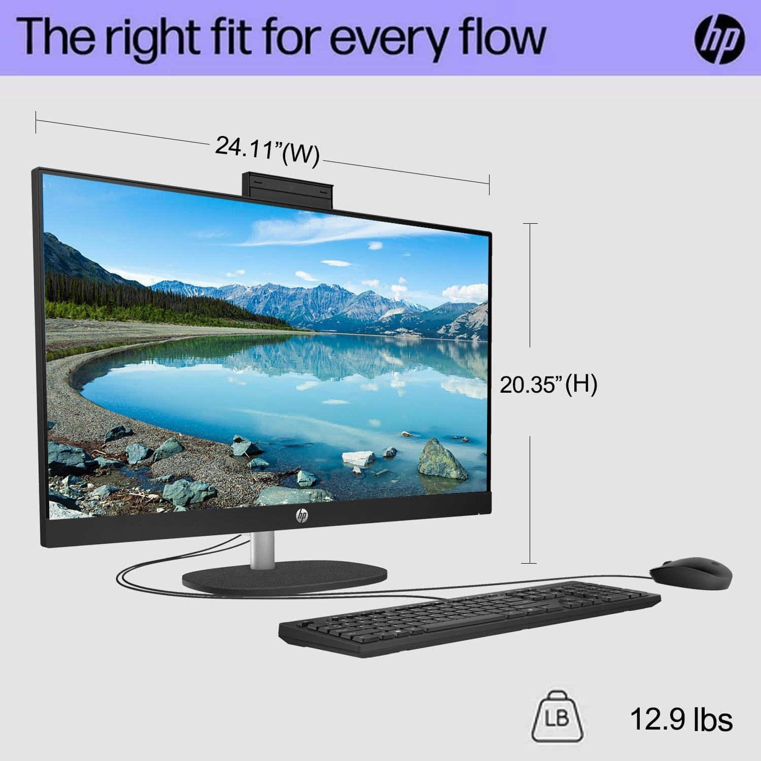 HP 27" FHD Touchscreen Intel Ultra 7 AI Business All-in-One Desktop, 27" FHD Touchscreen, Intel Ultra 7 155U, 16GB DDR5 RAM, 1TB SSD, HDMI, Wi-Fi 6, W11P, with ADATA 512 External SSD Bundle