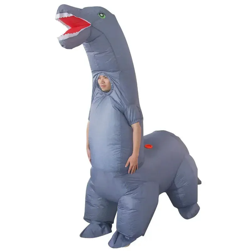Inflatable Diplodocus Dinosaur Costume for Adults