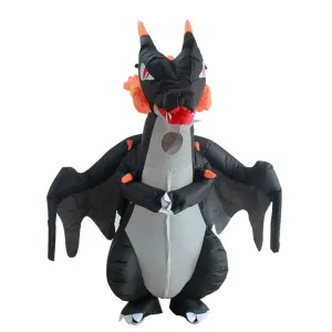 Inflatable Fire Dragon Costume
