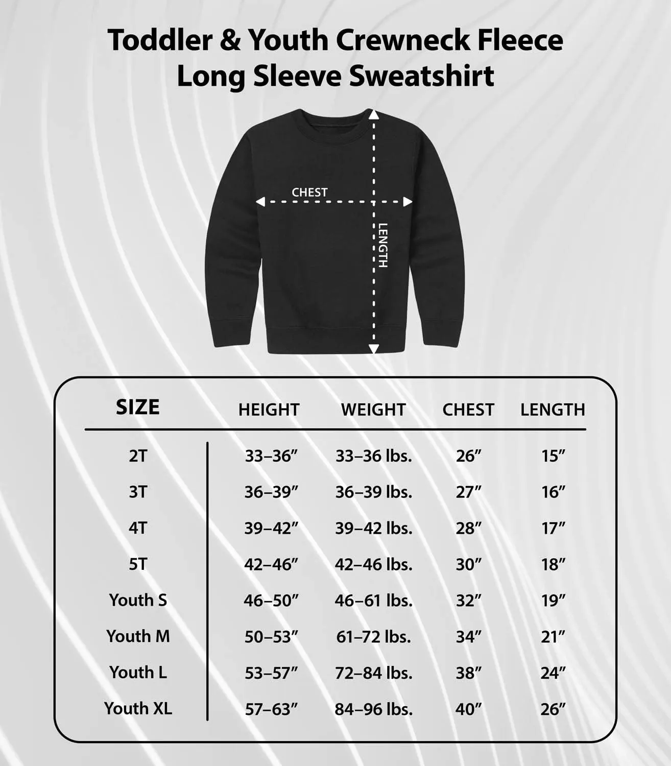 Instant Message - Sister Bear Ugly Style - Youth Crew Fleece