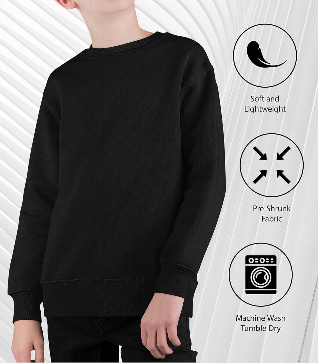 Instant Message - Little Bear Ugly Style - Youth Crew Fleece