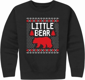 Instant Message - Little Bear Ugly Style - Youth Crew Fleece