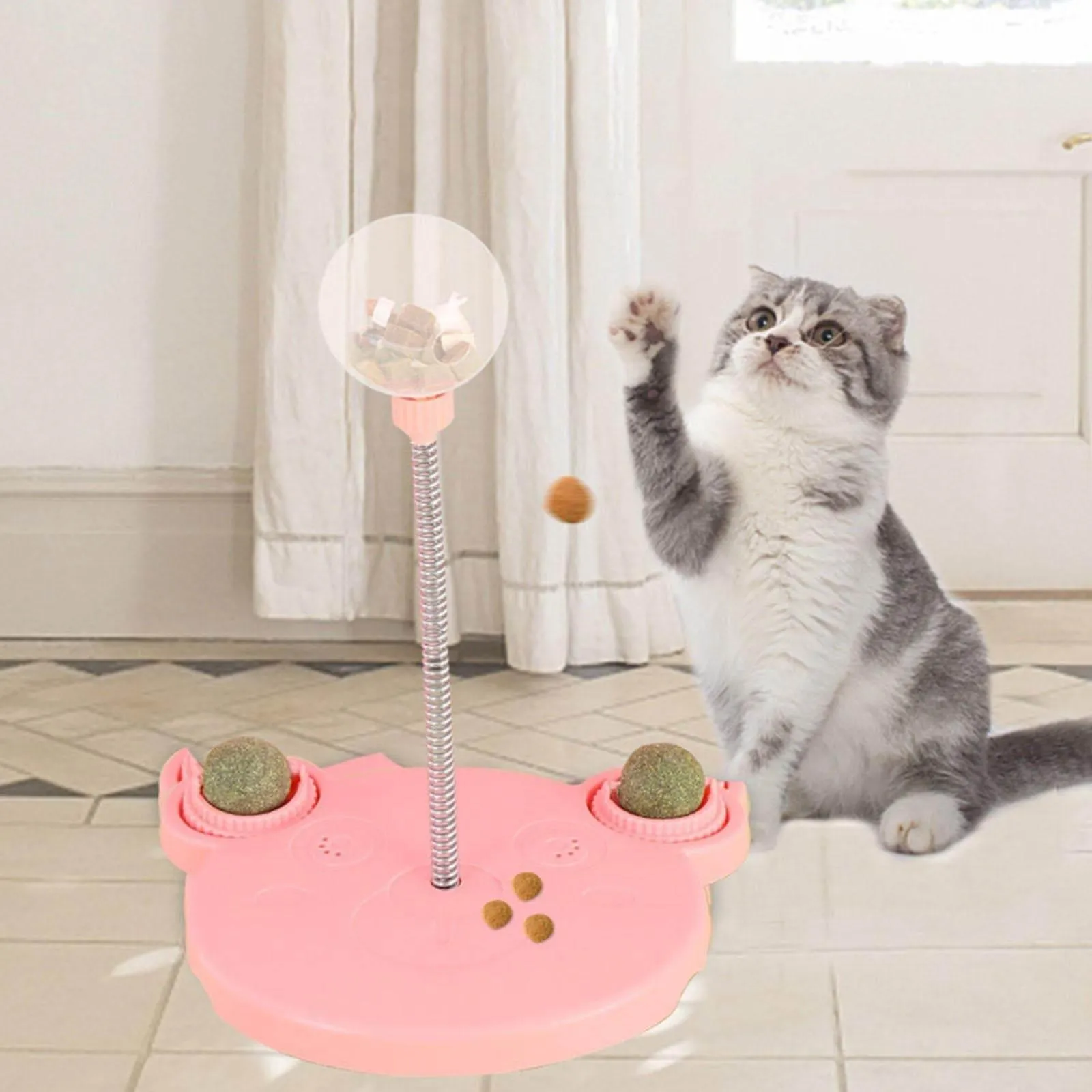 Interactive Cat Toy - Slow Feeder Puzzle Game