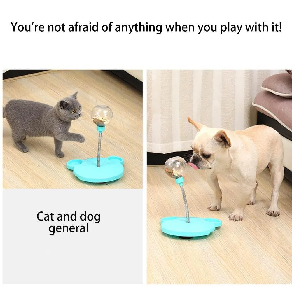 Interactive Pet Food Ball - Slow Feeder Toy for Active Dogs
