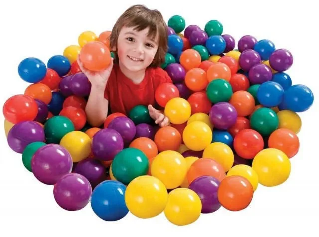 Intex Fun Multi-colored Balls (100 Pieces)