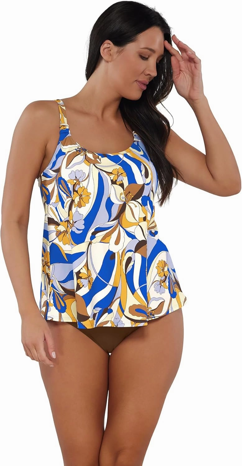 Jenna Tankini Women's Swimsuit Top (Bottom Not Included)