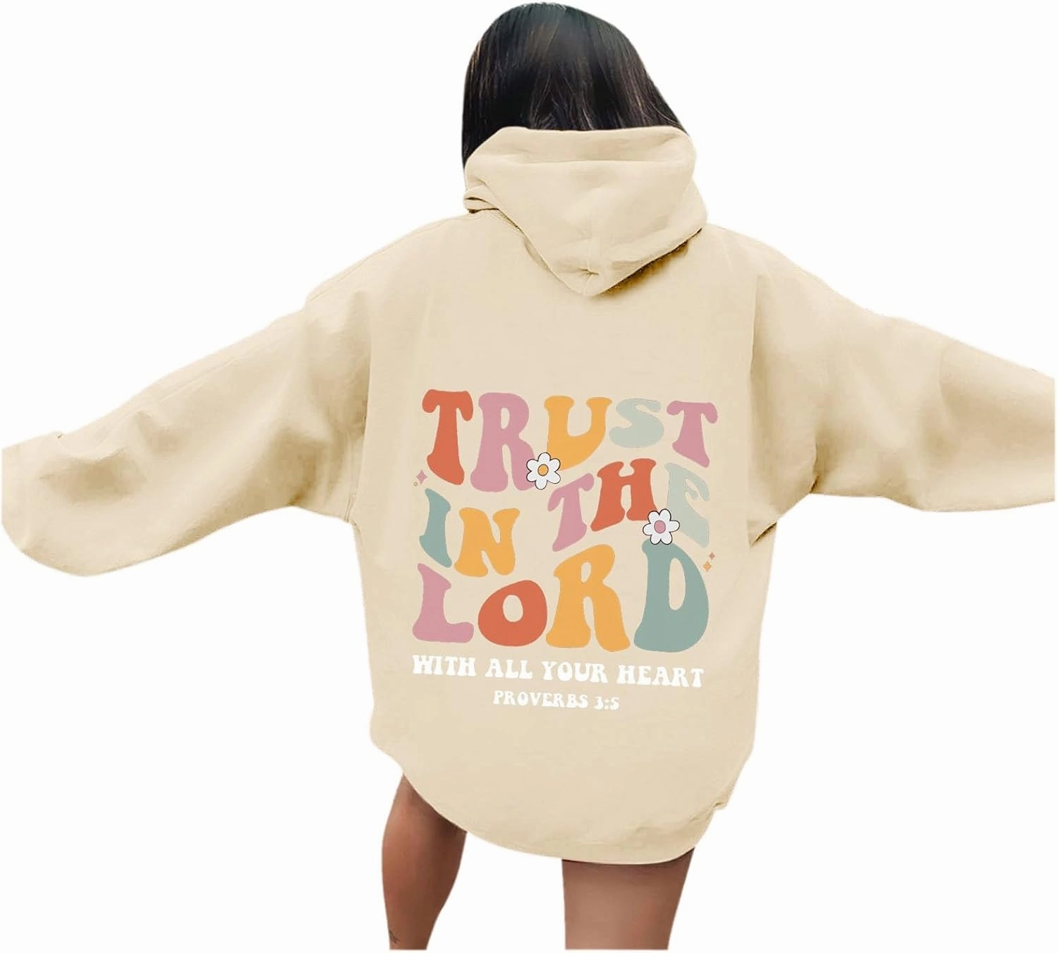 Jesus Loves You Hoodie Christian Faith Religious God Tops Man Woman Pullover Sweatshirt Longsleeve