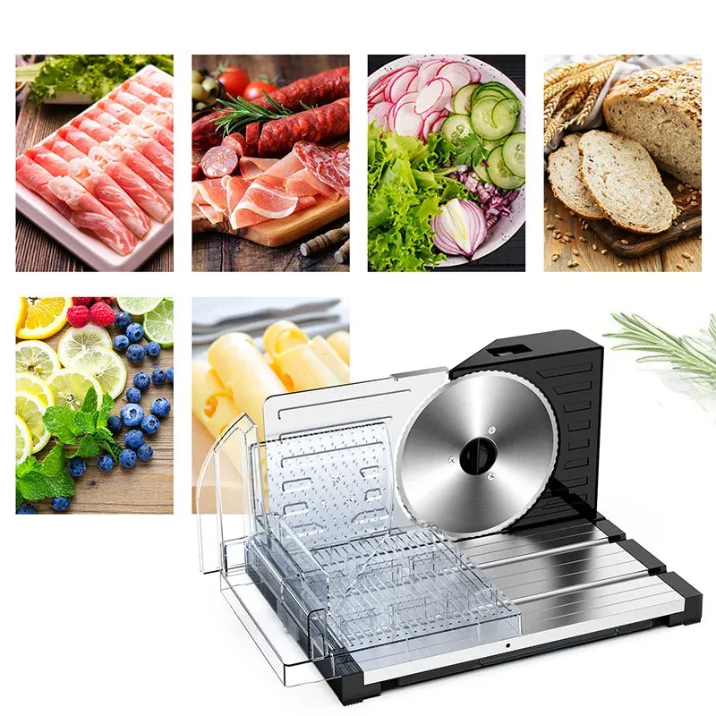 JIQI Foldable Meat & Veg Slicer – Adjustable Thickness