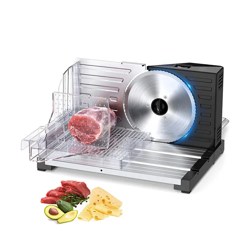 JIQI Foldable Meat & Veg Slicer – Adjustable Thickness