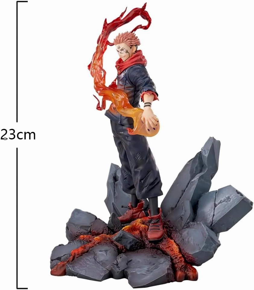 JJK Ryomen Sukuna Figures Itadori Yuji Anime Figure Statues Hidden Inventory Anime Action Figurine 9.06IN