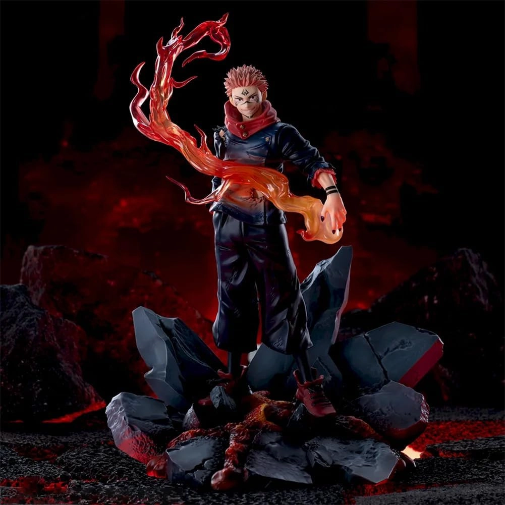 JJK Ryomen Sukuna Figures Itadori Yuji Anime Figure Statues Hidden Inventory Anime Action Figurine 9.06IN