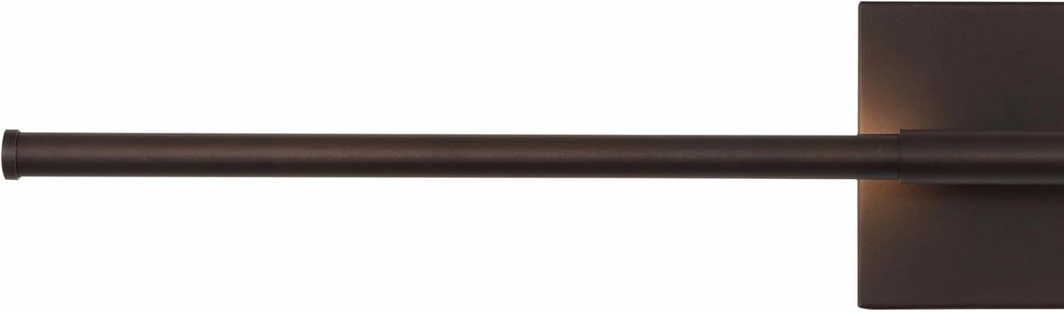 JONATHAN Y JYL7022D Makena 28" Dimmable Integrated LED Modern Metal Wall Sconce Contemporary Minimal 3000K 10W Bulbs Entryway Lobby Kitchen Bathroom Bedroom Living Room Hallway, Oil Rubbed Bronze