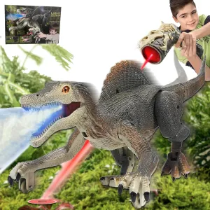 JONZOO Dinosaur Toys for Kids 3-5, Remote Control Dinosaur Toys for Boys 5-7, Birthday Gifts Ideas for 3 4 5 6 7 8 9 10 Year Old Boys