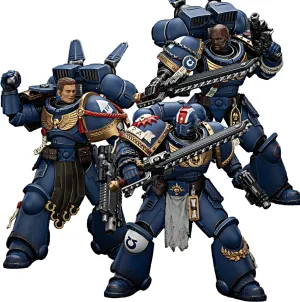 JOYTOY Warhammer 40K 1/18 Action Figures Collectors Edition-Ultramarines Lieutenant Titus-Gadriel-Chairon 3PCS Collectible Model Pre-Order 5.03Inch
