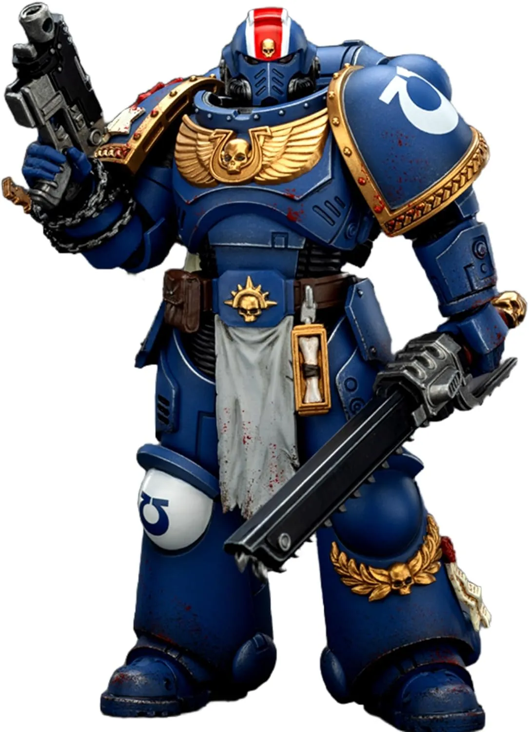 JOYTOY Warhammer 40K 1/18 Action Figures Collectors Edition-Ultramarines Lieutenant Titus-Gadriel-Chairon 3PCS Collectible Model Pre-Order 5.03Inch