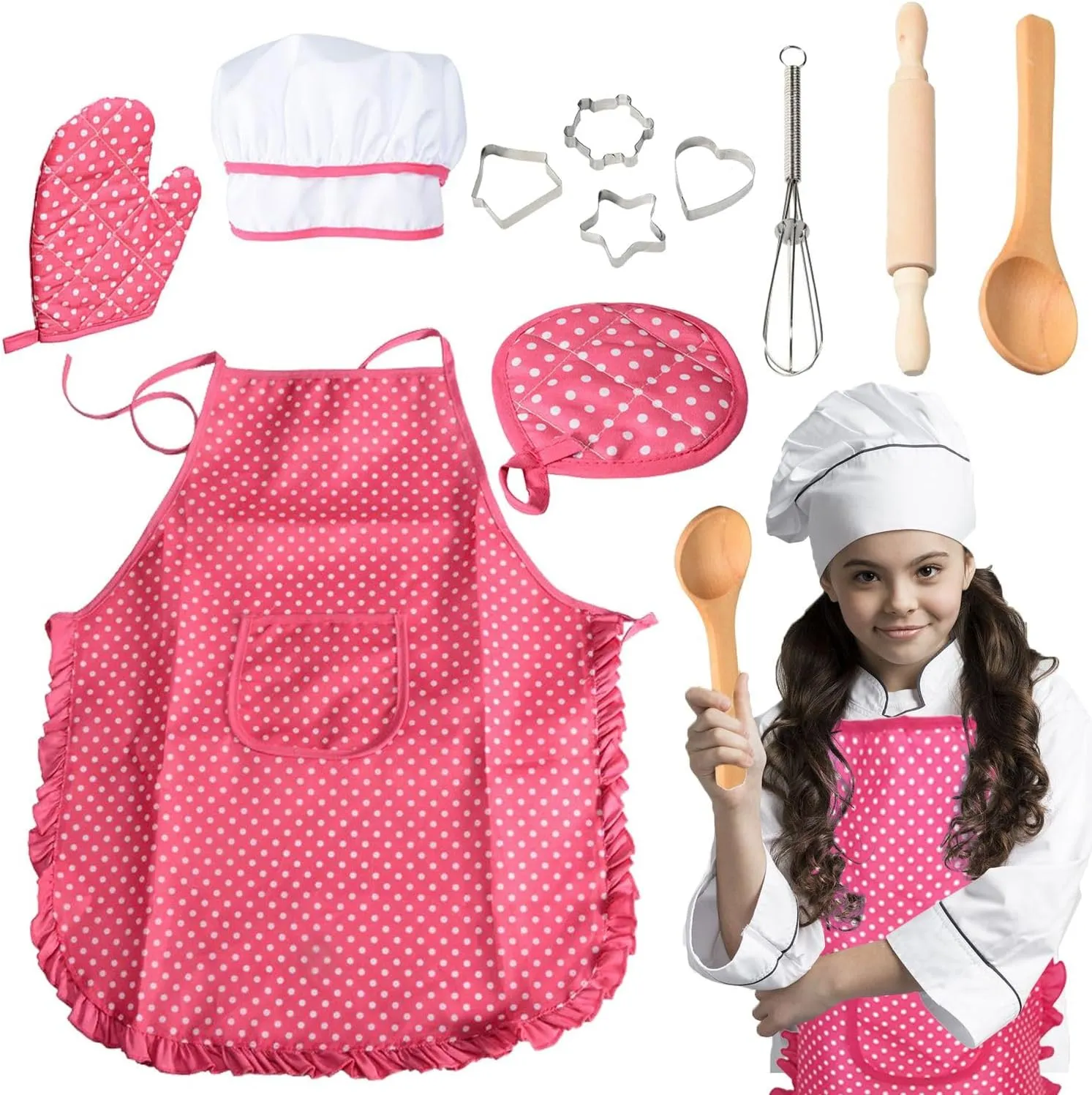 JuniorChef- Smart Apron Set for Little Cooks