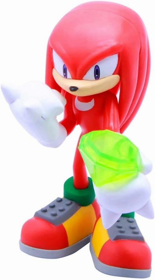 Just Toys LLC — Buildable Sonic The Hedgehog [Knuckles] Figure │ 4″ Collectible Toy, Interchangeable Arms & Accessories, Ages 6  (Knuckles, Sonic, Knuckles, Amy Rose, and Shadow)