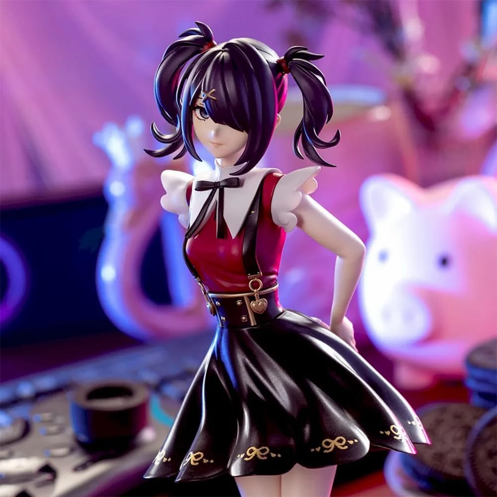 KAngel Figures Statue AME chan Figurine 7.09" Original Painting Figure KAngel and AME Action Figure Desktop Ornaments Collectibles Gift