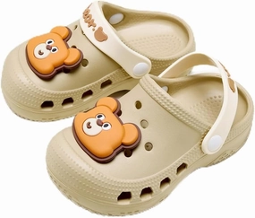 Kids Classic Animal Garden Clogs, Slip-on Water Shoes, Toddler Size 5, Multiple Colors