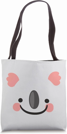 Koala Bear Animal Face Disguise Costume Carnival Halloween Tote Bag
