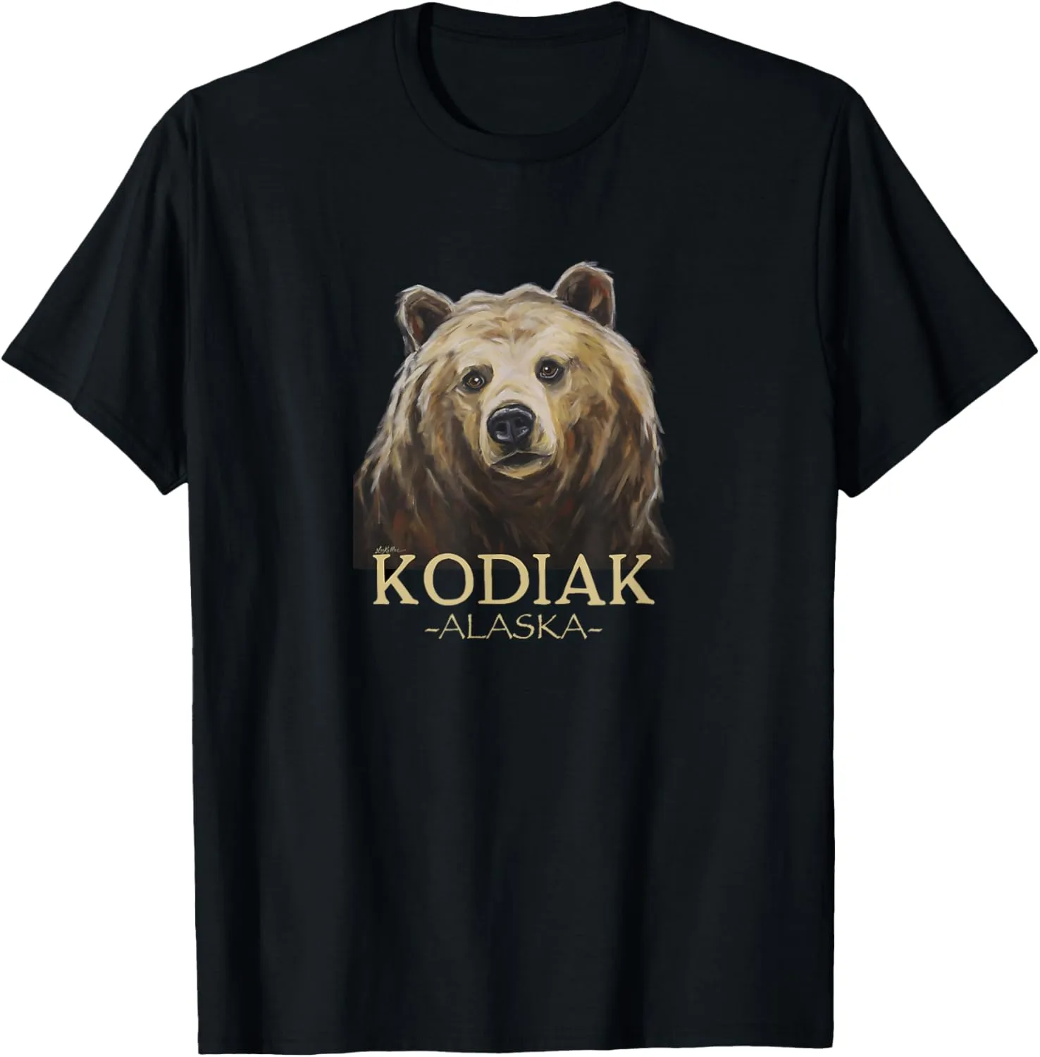Kodiak Alaska Shirt, Grizzly Bear Kodiak Alaska t-shirt T-Shirt