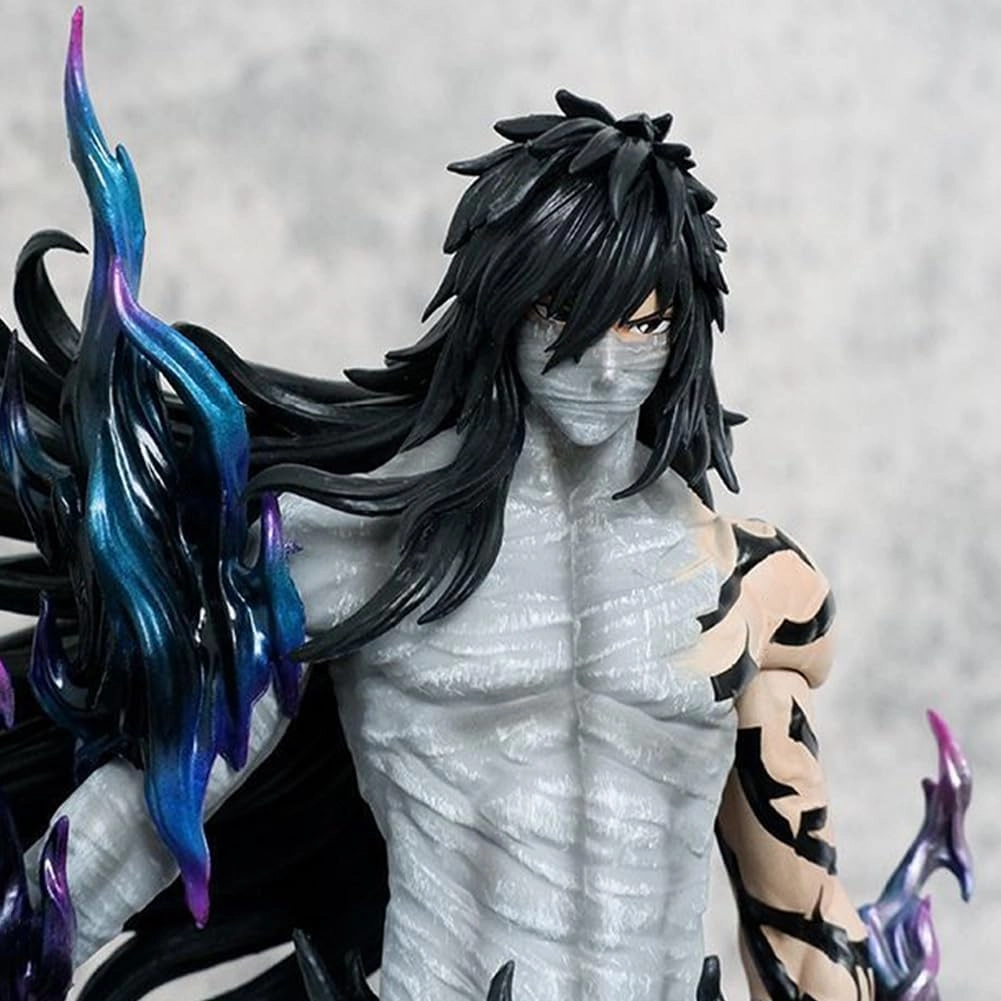 Kurosaki Ichigo Figures Mugetsu Ichigo Anime Figure Statues Anime Action Figurine Ornaments for Fans 34CM/13.39IN