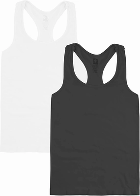 Kurve Premium Girls Seamless Supersoft Wide Strap Comfortable Racerback Tank (Made with Love in The USA)
