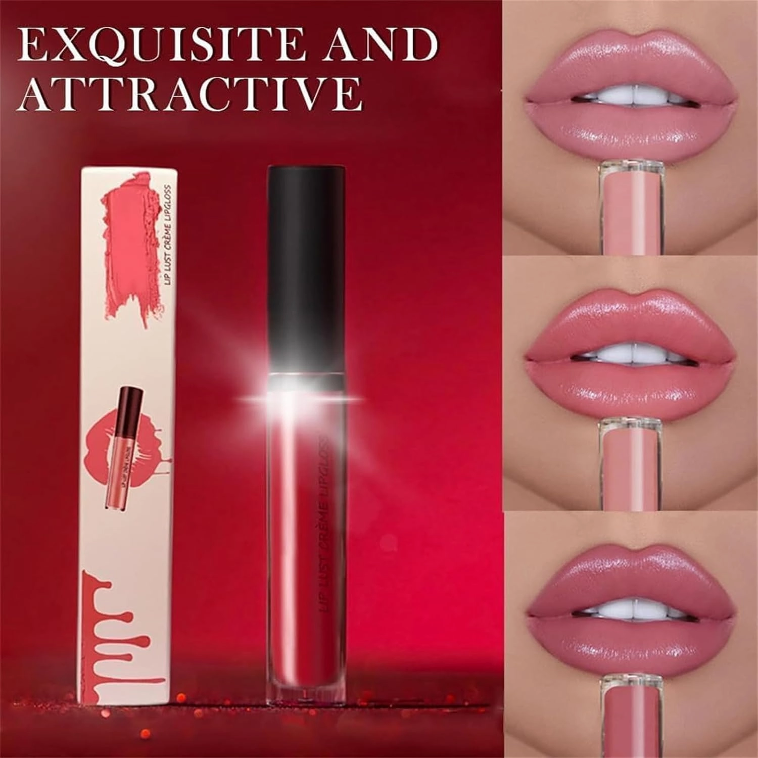 Lassi Lips Staining Lip Oil,2025 New Lassi Lip Stain Oil,6ml Cream Texture Lipstick,Long-Lasting Moisturizing, Smooth Application,Matte, Light And Not Heavy, Multiple Colors (#2)