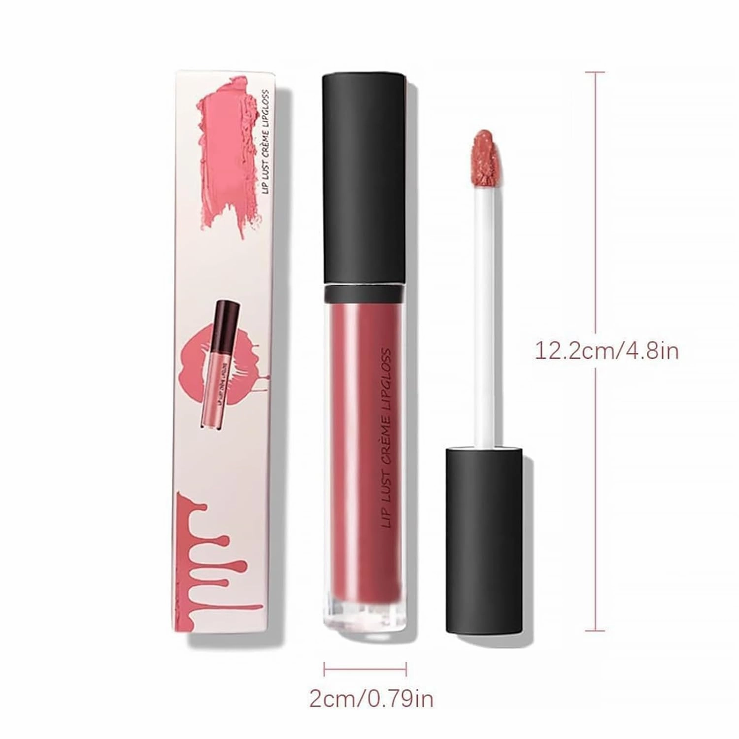 Lassi Lips Staining Lip Oil,2025 New Lassi Lip Stain Oil,6ml Cream Texture Lipstick,Long-Lasting Moisturizing, Smooth Application,Matte, Light And Not Heavy, Multiple Colors (#2)