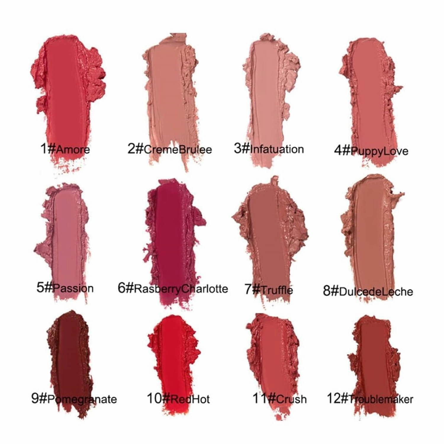 Lassi Lips Staining Lip Oil,2025 New Lassi Lip Stain Oil,6ml Cream Texture Lipstick,Long-Lasting Moisturizing, Smooth Application,Matte, Light And Not Heavy, Multiple Colors (#2)