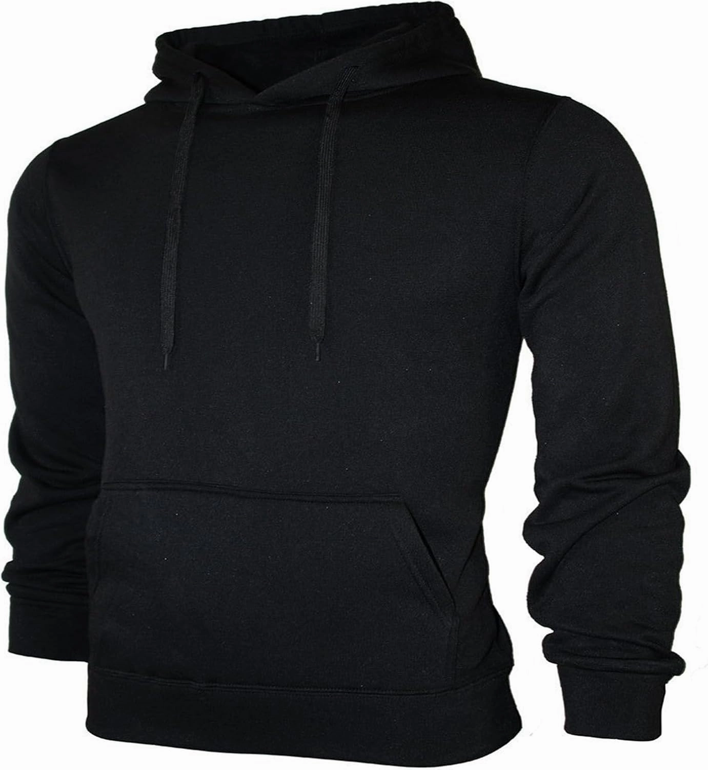 LCMTWX Men Hoodies And Winter Casual Loose Solid Hooded Sweater Top Sports Hooded Jacket Fleece Zip Hoodie Sweatshirt