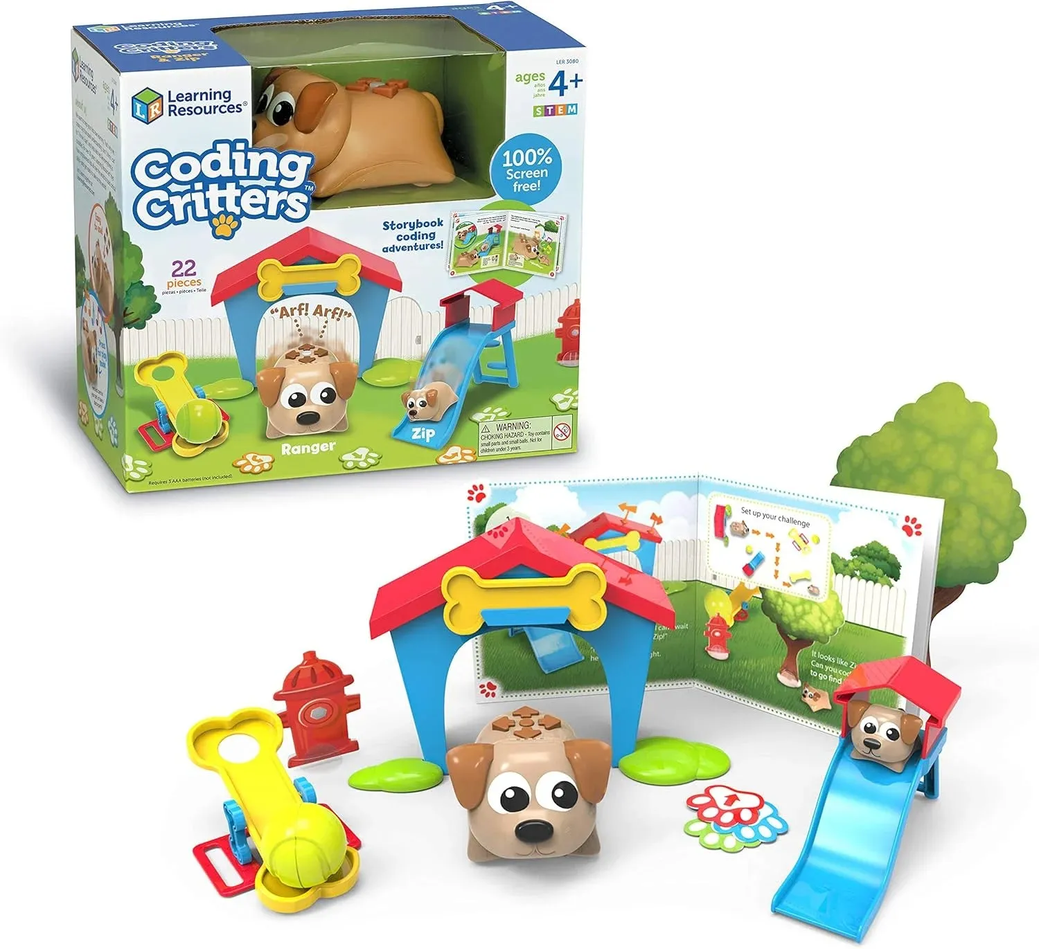 Learning Resources Coding Critters® Ranger & Zip