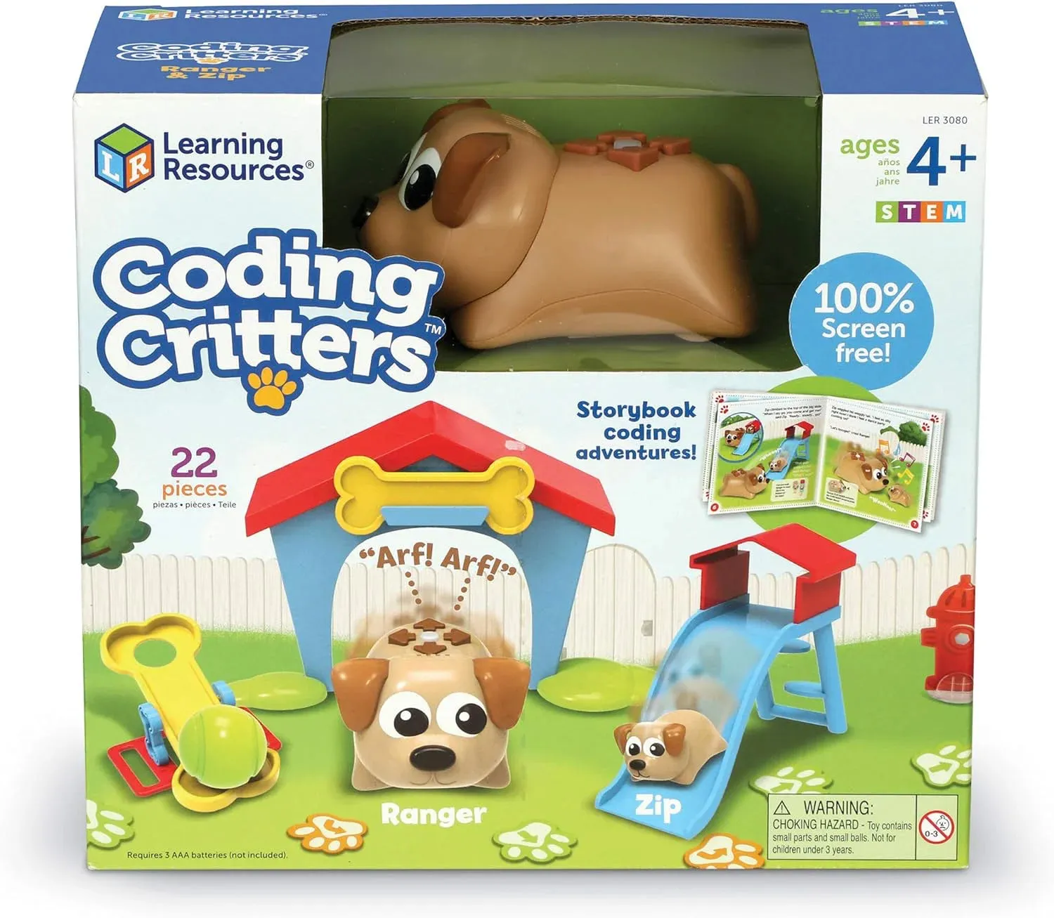 Learning Resources Coding Critters® Ranger & Zip