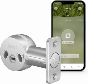 Level Bolt Smart Deadbolt - Make Your Lock Smart & Keep Your Existing Hardware and Keys - Keyless Entry via Level App (iOS & Android) - Works with Apple Home