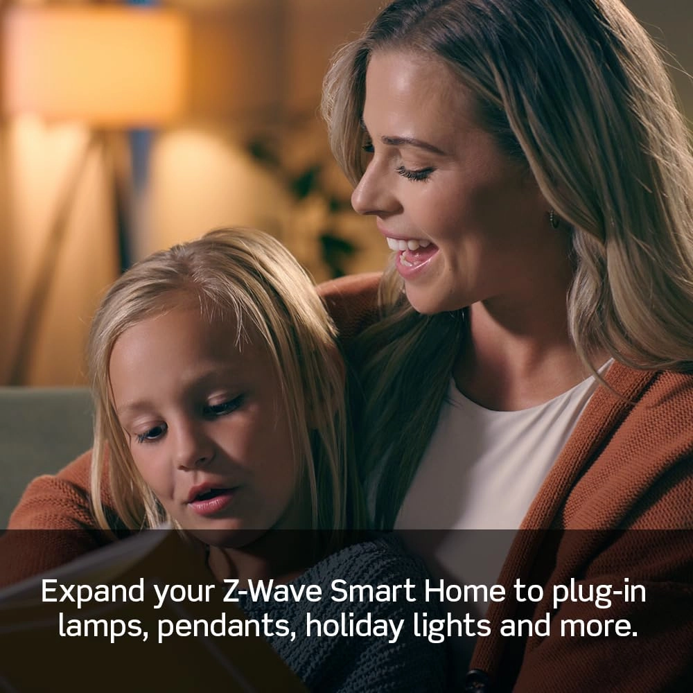 Leviton ZW15R-1BW Decora Smart Tamper-Resistant Outlet with Z-Wave Technology, 1 Pack, White
