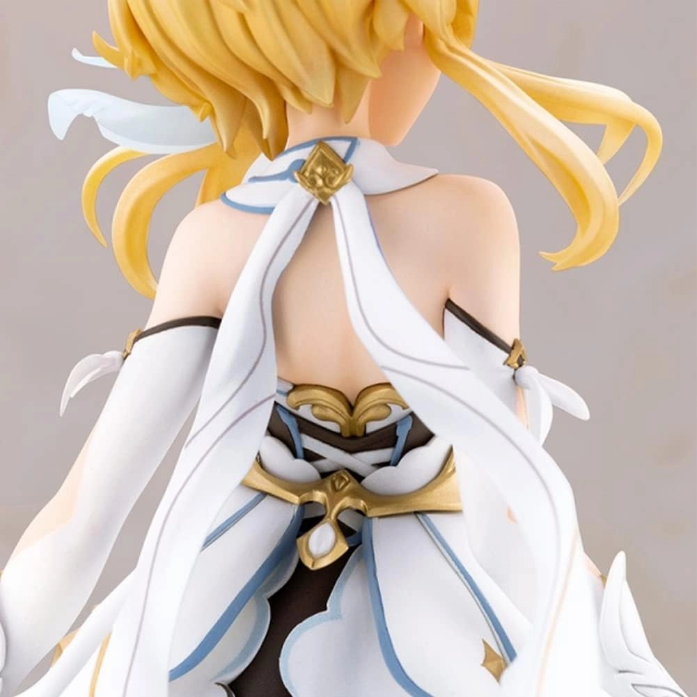 Lumine Figures, Game Cartoon Aether/Barbara Figure Statues PVC Anime Action Figurine 20CM/7.87IN