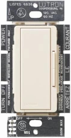Lutron MSC-AD-ES Maestro 600-Watt Accessory Dimmer Eggshell