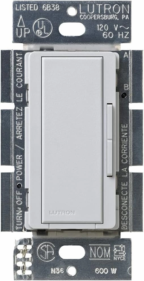 Lutron MSC-AD-PD Maestro 600-Watt Accessory Dimmer Palladium
