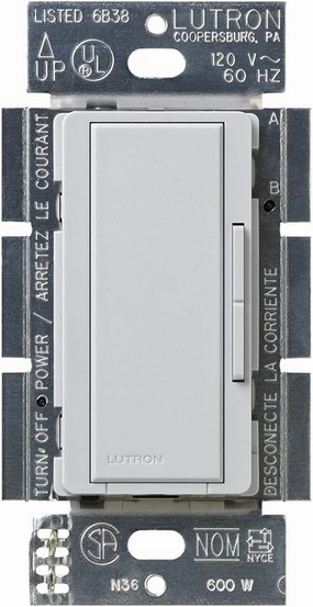 Lutron MSC-AD-PD Maestro 600-Watt Accessory Dimmer Palladium